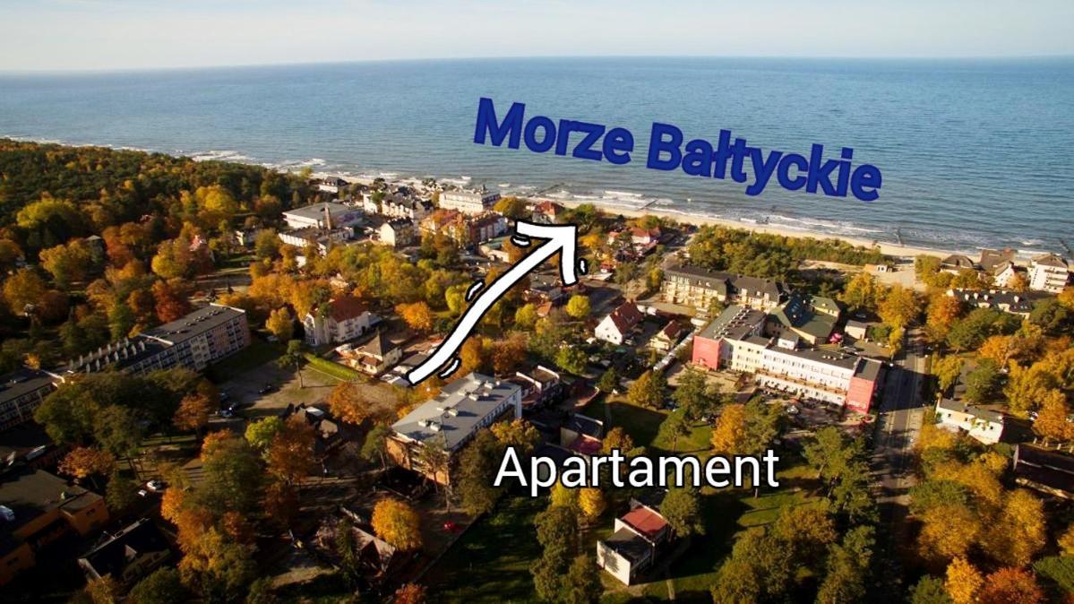 Apartament Planeta Mielno - Centrum, 2 Minuty Od Plazy ! ! ! Ngoại thất bức ảnh